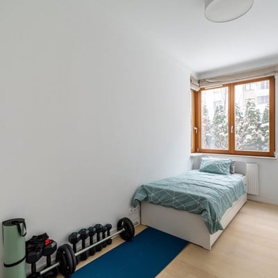 Rent of a stylish, furnished 3-room apartment, 75 m², Mokotów, Warsaw, Poland